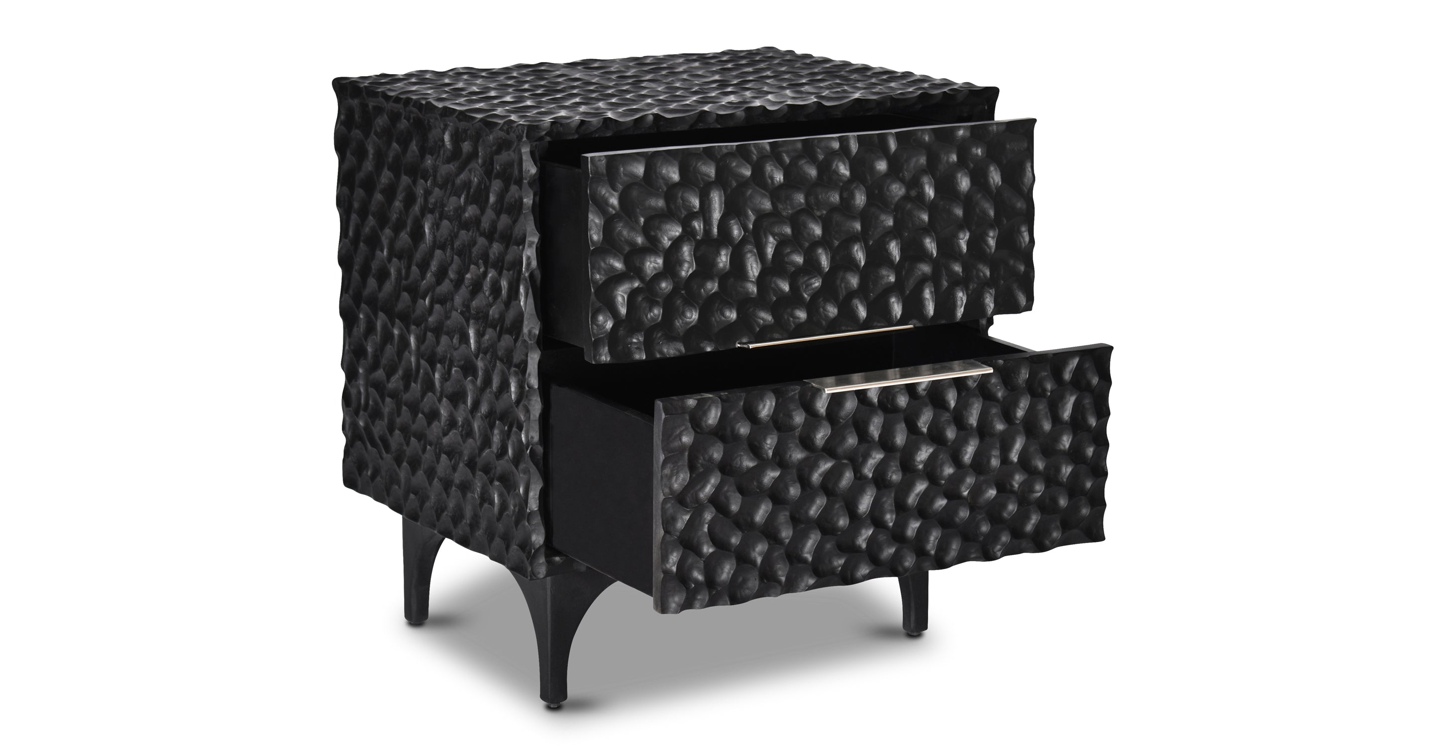 Modern Nightstand with Drawer - Stylish Bedside Table for Bedroom, Living Room, or Office - Perfect for Storage and Organization