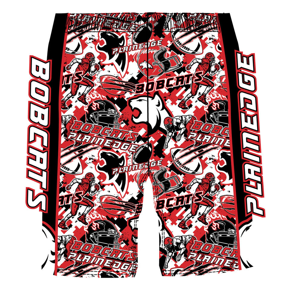Boys & Men's Plain Edge Football Shorts - Comfortable Athletic Shorts for Soccer, Training & Casual Wear