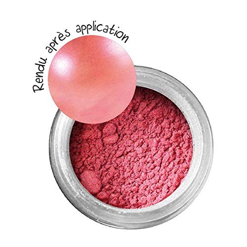 Metallic Effect Powder for Polymer Clay - Coral Red | DIY Jewelry, Nail Art & Resin Crafts | Perfect for Handmade Earrings, Pendants & Home Decor