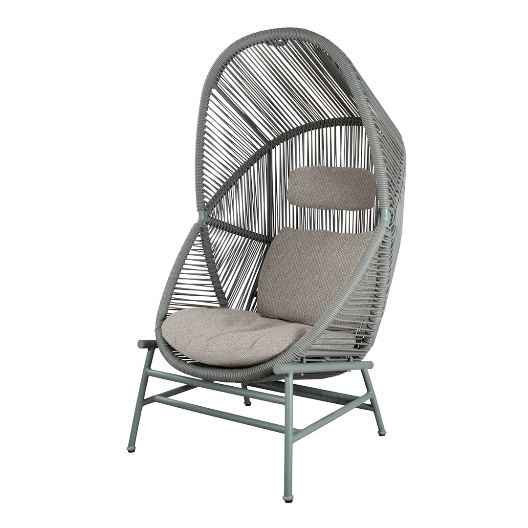 Foersom & Hiort Lorenzen Mdd Hive Chair with Cane Base - Modern Woven Rattan Dining Chair for Kitchen, Restaurant & Outdoor Patio Use