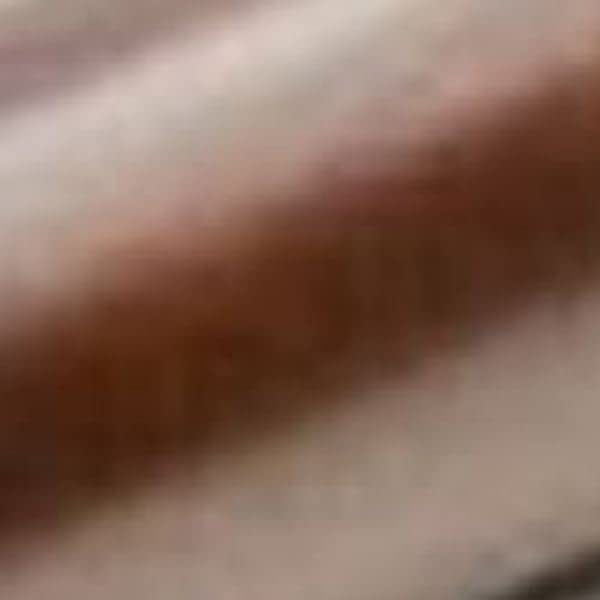 Mid Dark Mahogany Color Birch Wood, Brushed Ends