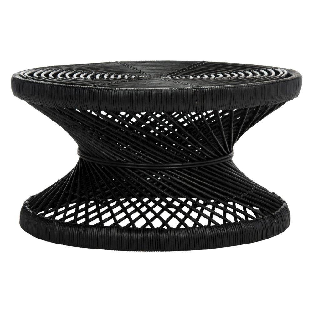 Safavieh Grimson Modern Black Coffee Table for Living Room - Stylish Center Table for Home Decor, Sofa & Lounge Furniture