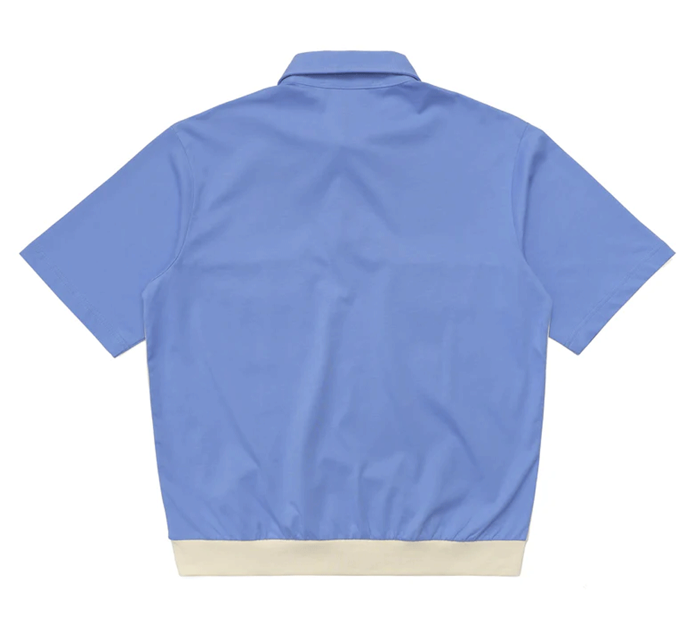 Color Block Western Polo Shirt for Men - Stylish Cowboy Button Up Top for Rodeo, Ranch & Casual Wear