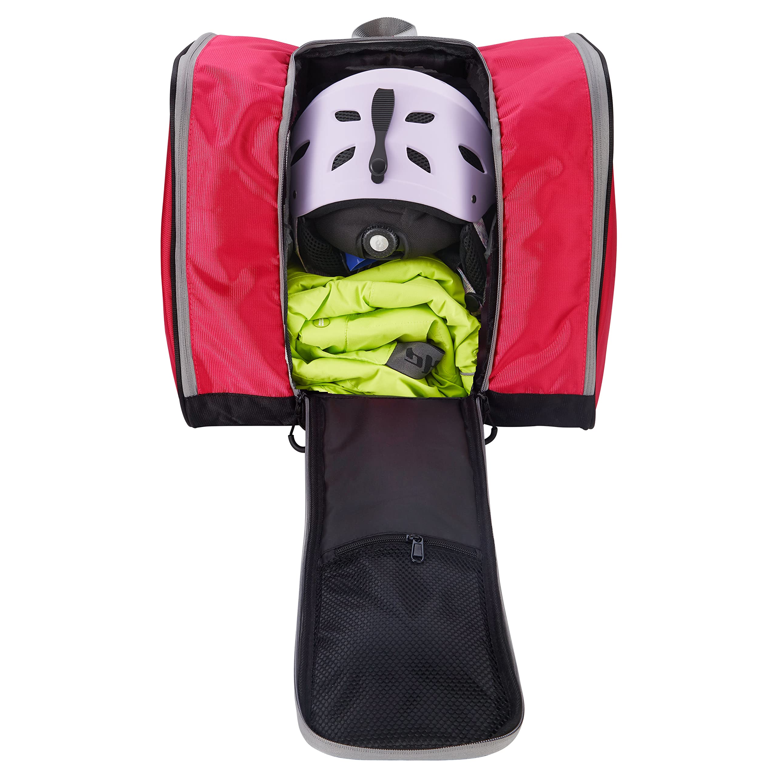 VieGreenleaf Kids Backpack for Rollerblade & Ski Gear - Perfect for Outdoor Travel (Pink Rose)