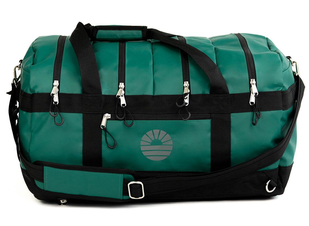 Waterproof 60L Travel Duffel Bag - Lightweight Foldable Gym Duffle with Shoulder Strap for Camping, Hiking, Sports & Weekend Getaways