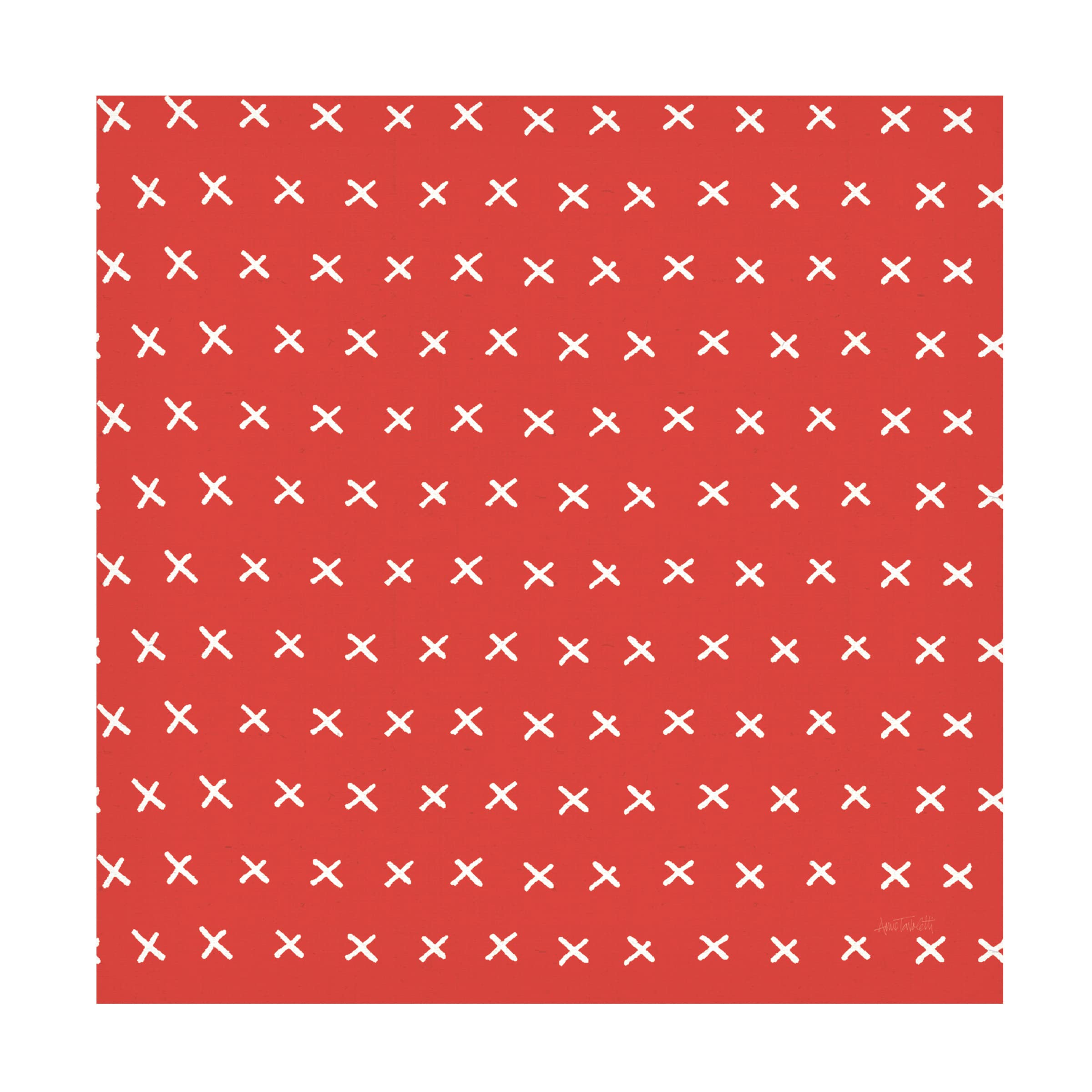 Anne Tavoletti 'Fruit Stand Pattern VIB' Canvas Wall Art Print - Modern Home Decor for Living Room, Bedroom & Office
