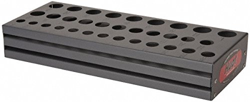 Heavy Duty Steel Drill Stand - Jobber & Stub Length for Precision Drilling | Perfect for Metalworking, Woodworking & DIY Home Projects