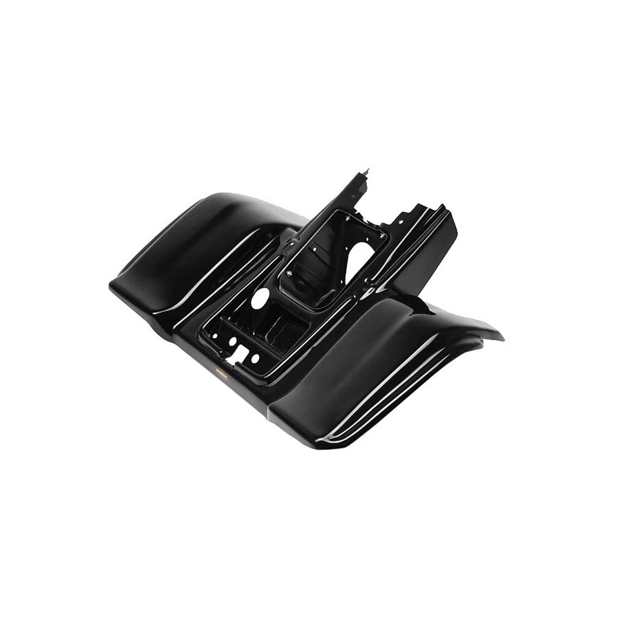 Maier USA Mfg Black Rear Fender with Air Box for ATV & Dirt Bike - Durable Replacement Part for Off-Road Adventures
