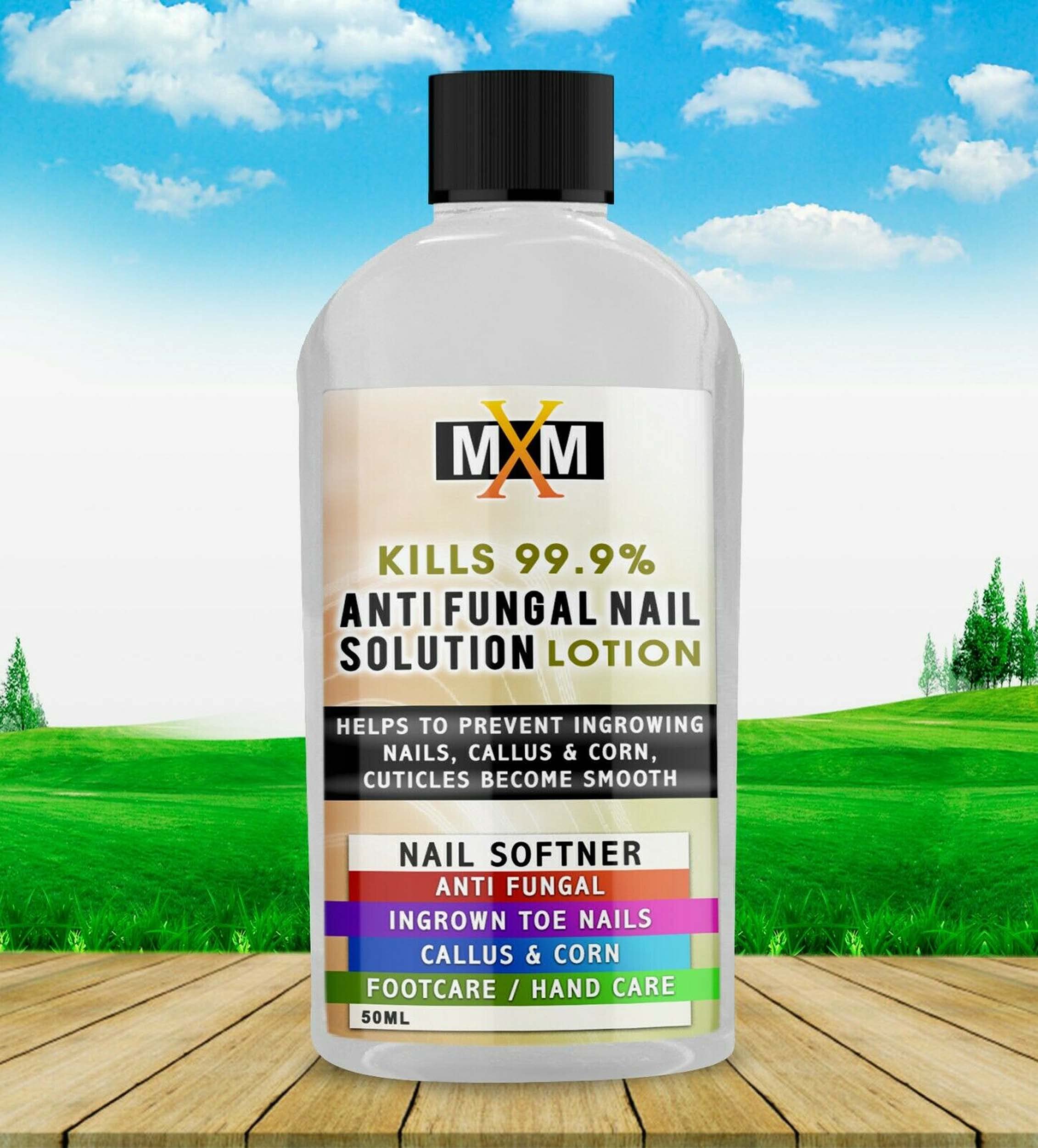 Best Anti-Fungal Nail Treatment for Toes & Fingers - Repair Nail Fungus, Callus & Corn Care Lotion (50ml) - Effective Solution for Athlete's Foot & Nail Discoloration at Home