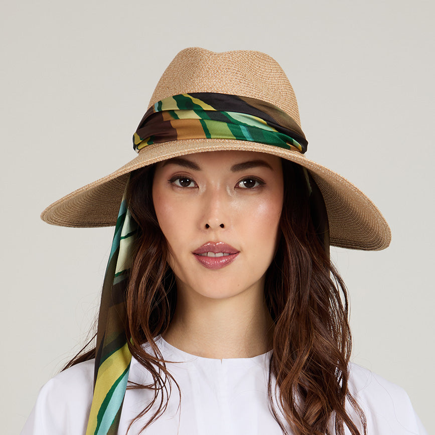 Cassidy Toyo Packable Fedora Hat for Men & Women - Lightweight Travel Sun Hat with UPF 50+ Protection - Perfect for Beach, Hiking, and Outdoor Adventures