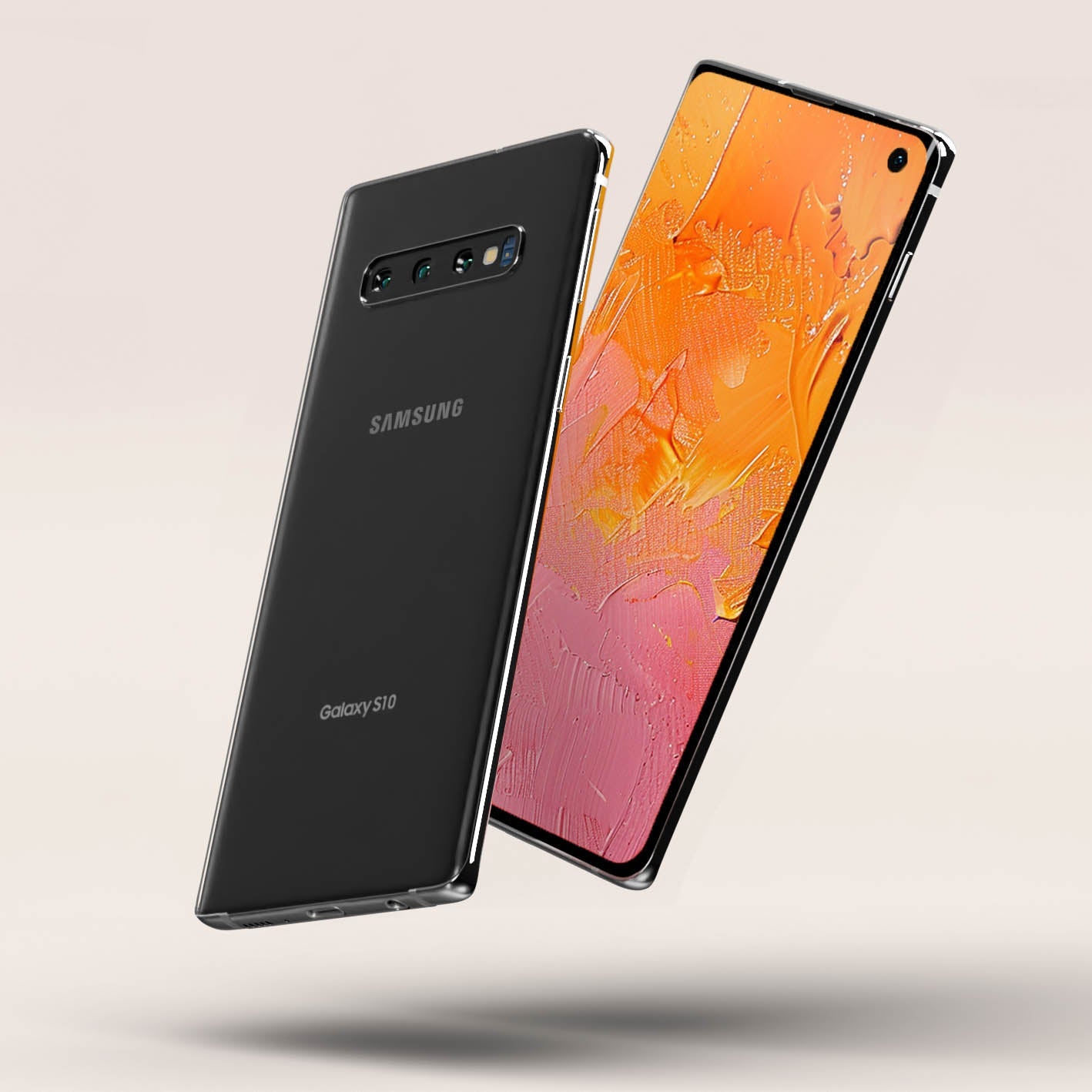 Samsung Galaxy S10 128GB Unlocked Smartphone for AT&T - Premium Android Phone with Infinity Display, Wireless Charging & Dual Camera - Perfect for Business, Travel & Entertainment