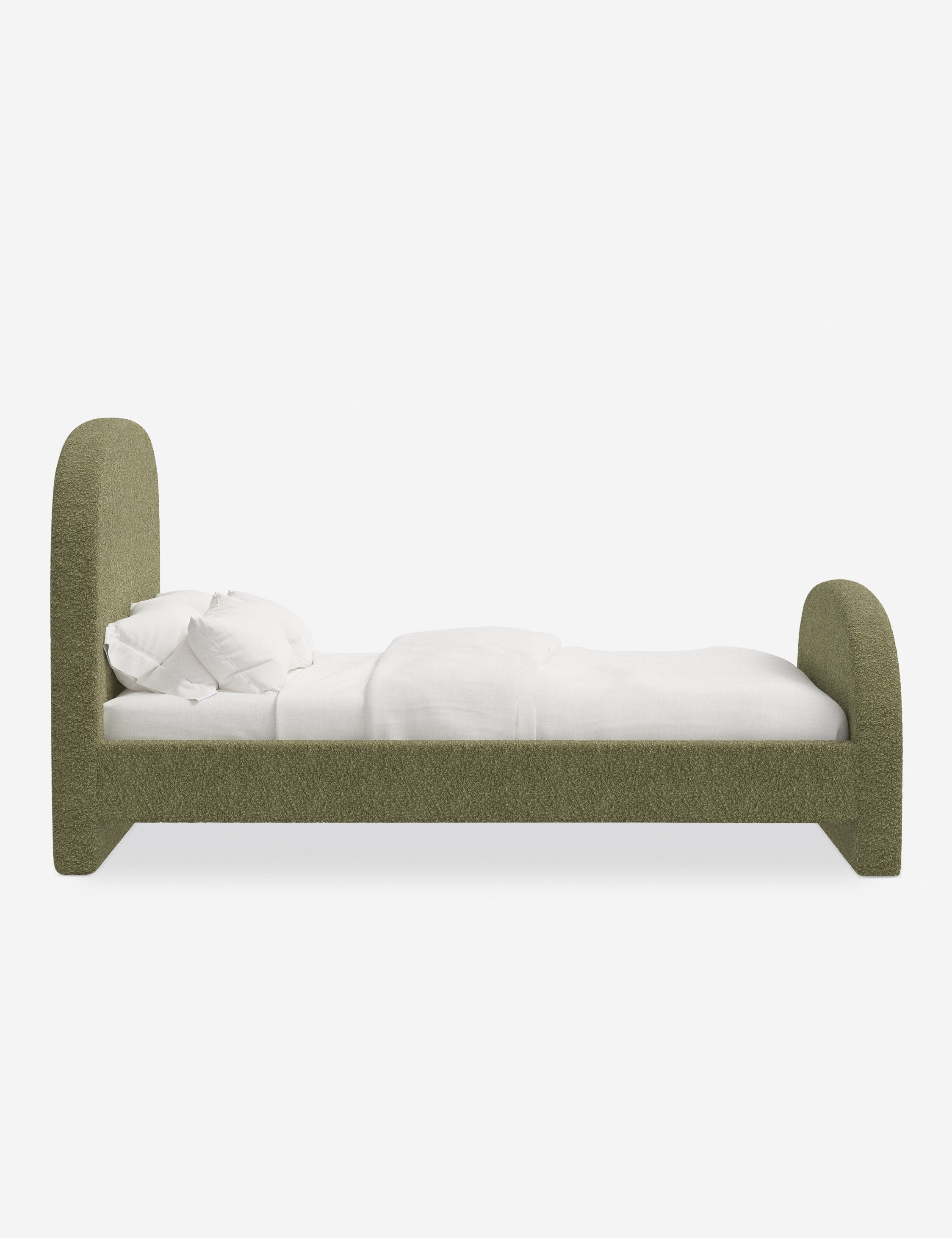 Stylish Bescond Platform Bed Frame - Queen Size Modern Minimalist Bedroom Furniture for Small Spaces | Perfect for Apartments, Dorms & Guest Rooms
