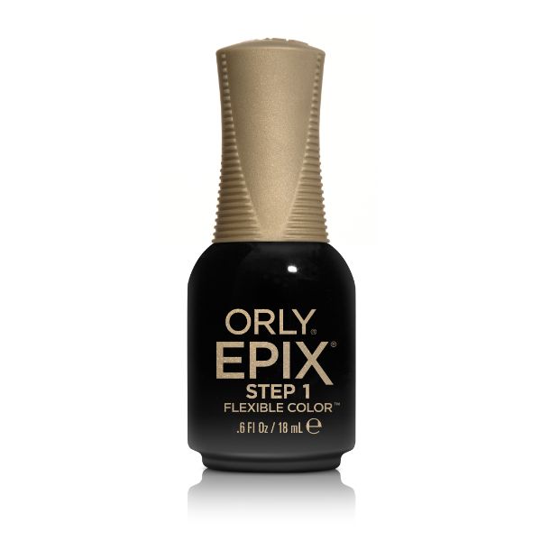 ORLY EPIX The Blacklist Black Nail Polish - 0.6oz/18ml Long-Lasting Gel-Like Shine - Perfect for Halloween, Gothic Style & Night Out Nail Art