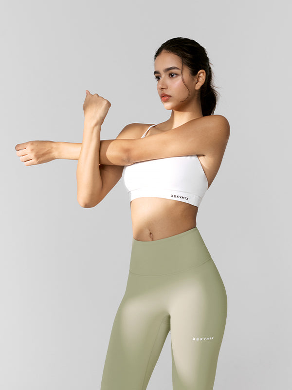 Comfort Up Cross Back Bra Tops for Women - Seamless Yoga Sports Bras with Adjustable Straps - Perfect for Workout, Running, Gym & Lounge Wear
