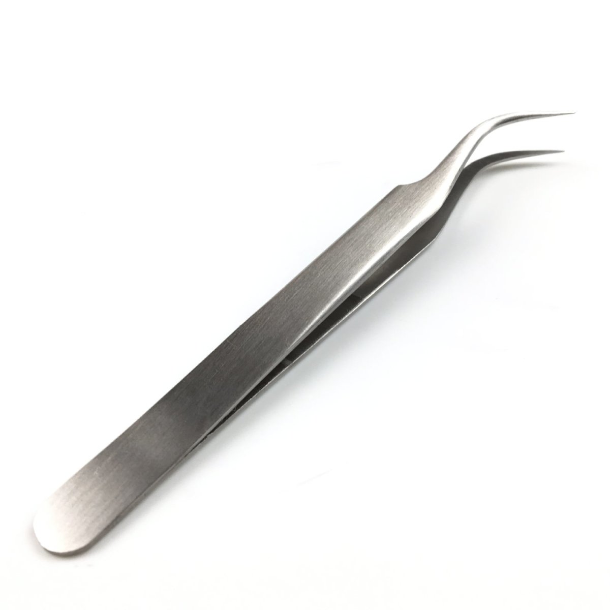 Professional Stainless Steel Tweezer 51 SA - Precision Beauty & Eyebrow Tweezers for Grooming, Splinter Removal & First Aid - Perfect for Home, Salon, Travel & Makeup Kit