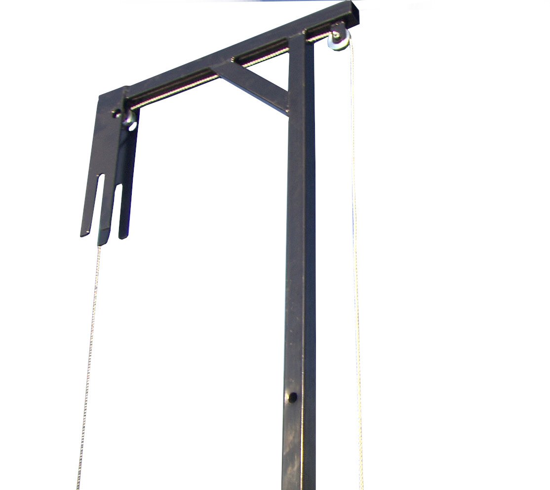 HME Truck Hitch Game Hunting Hoist - Complete Kit with Winch & Gambrel for Skinning & Cleaning Game | 400 lb Capacity | Perfect for Deer Processing, Off-Road Hunting & Field Dressing