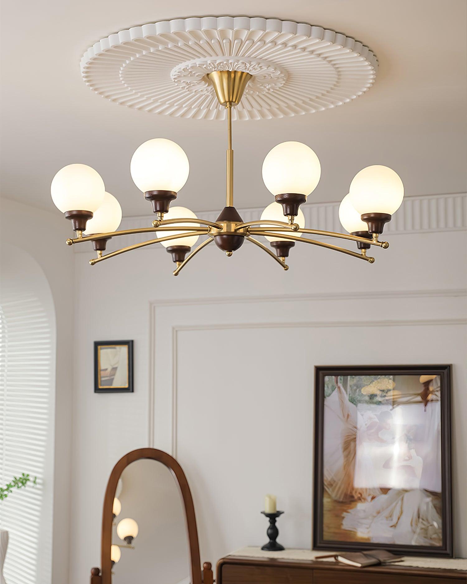 Sciolari Crystal Chandelier - Elegant Modern Lighting Fixture for Dining Room, Living Room & Bedroom | Luxury Home Decor