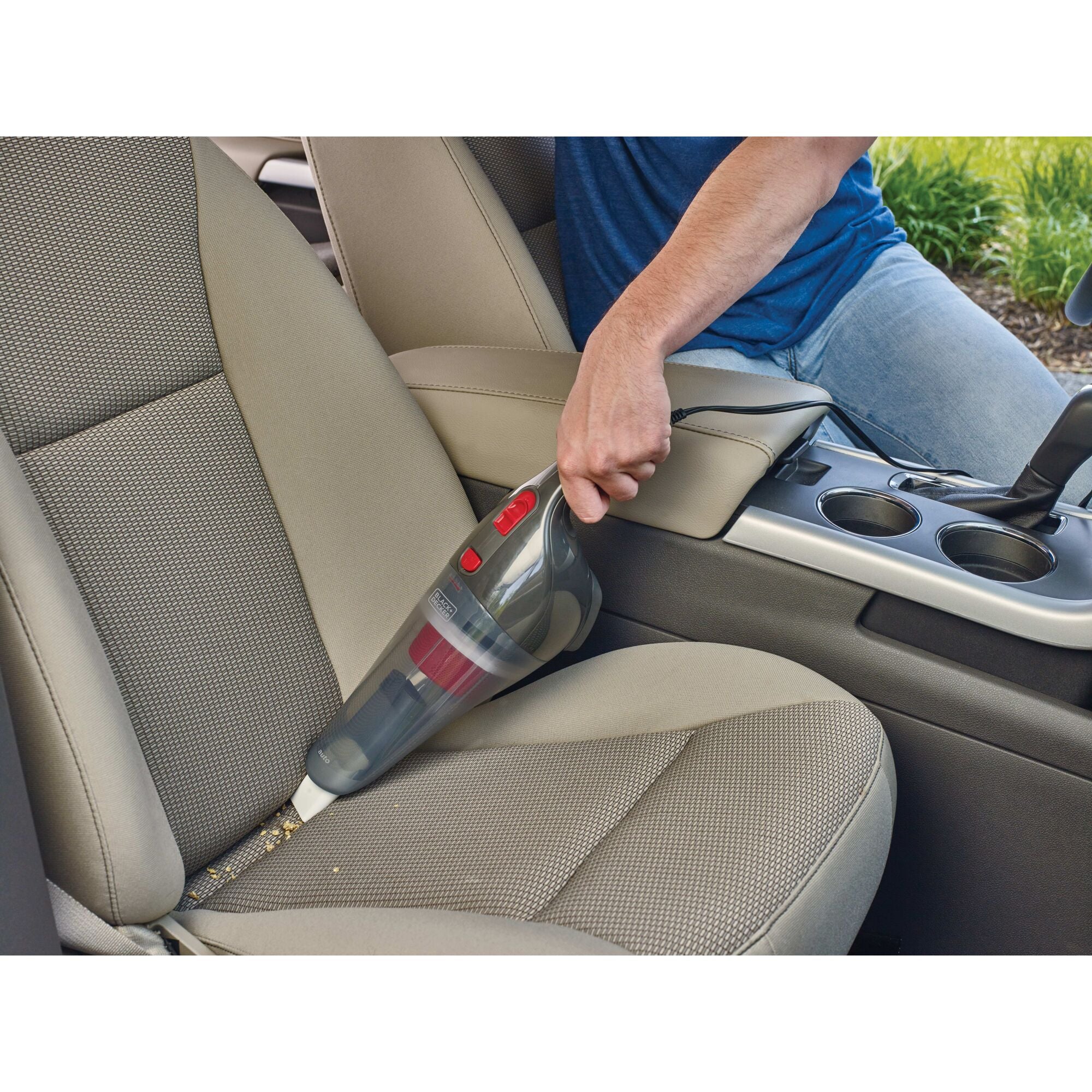 Dustbuster® Compact Handheld Vacuum for Car - Portable Car Vacuum Cleaner for Quick Cleanups, Pet Hair, and Crumbs - Perfect for Car Interiors, Home, and Office Use