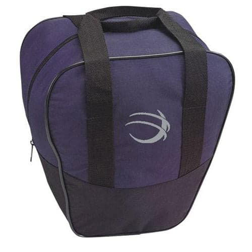 BSI Nova Single Tote Bowling Bag - Navy & Black - Lightweight Durable Bowling Accessory for League Play & Practice Sessions