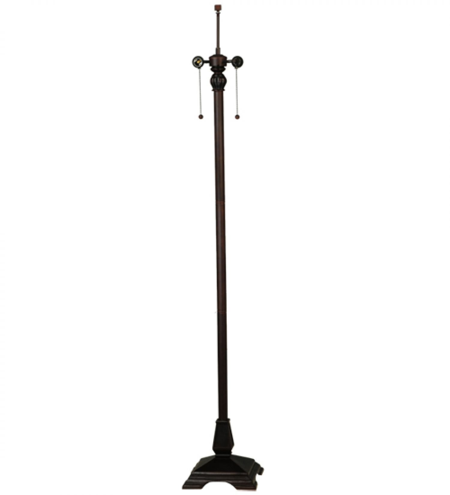 StarSun Depot 62 Inch Height Diamond Pattern Mission Style Floor Lamp with Dry Finish - Perfect for Living Room, Bedroom, or Office Lighting