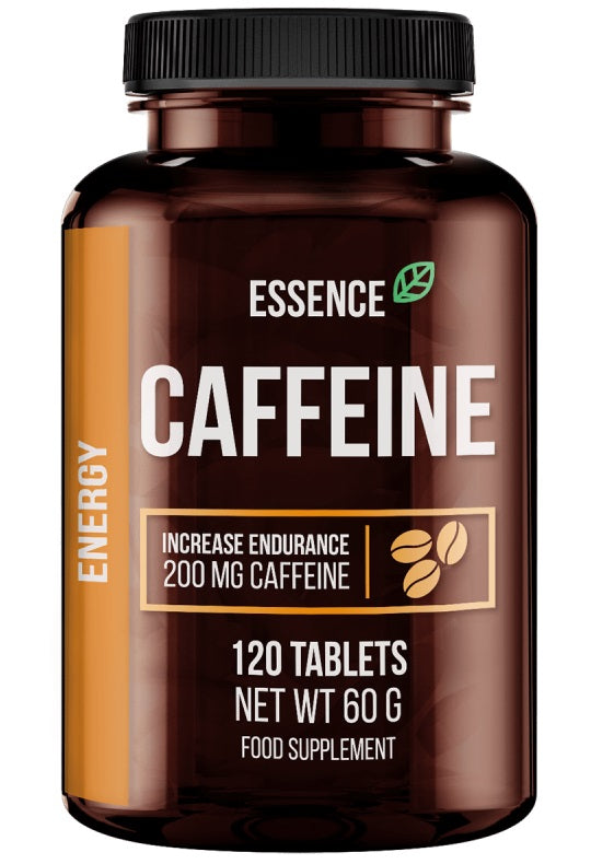 Essence Nutrition Caffeine 200mg Capsules - 120 Count | Energy & Focus Supplement for Workouts & Study | Premium Caffeine Pills for Athletes & Professionals