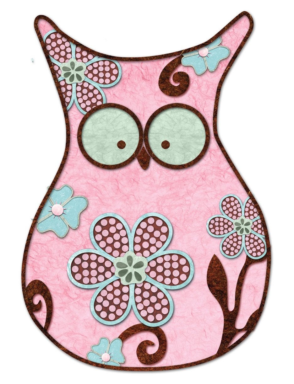 My Wonderful Walls Owl Wall Stickers for Girls Room - Easy Peel & Stick Owl Wall Decals & Mural - Perfect for Nursery, Bedroom Decor & Kids Playroom
