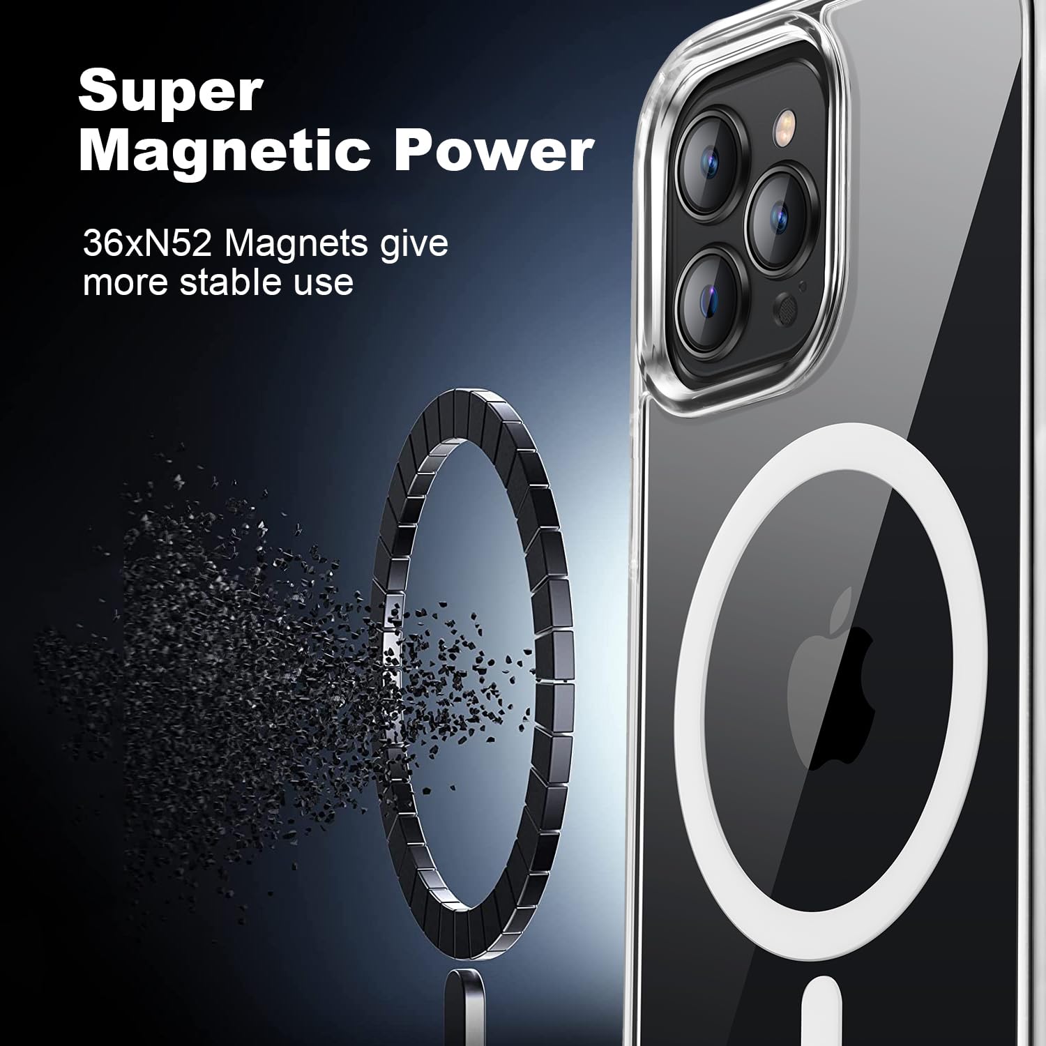 Magnetic Shockproof Case for iPhone 13 Pro (6.1