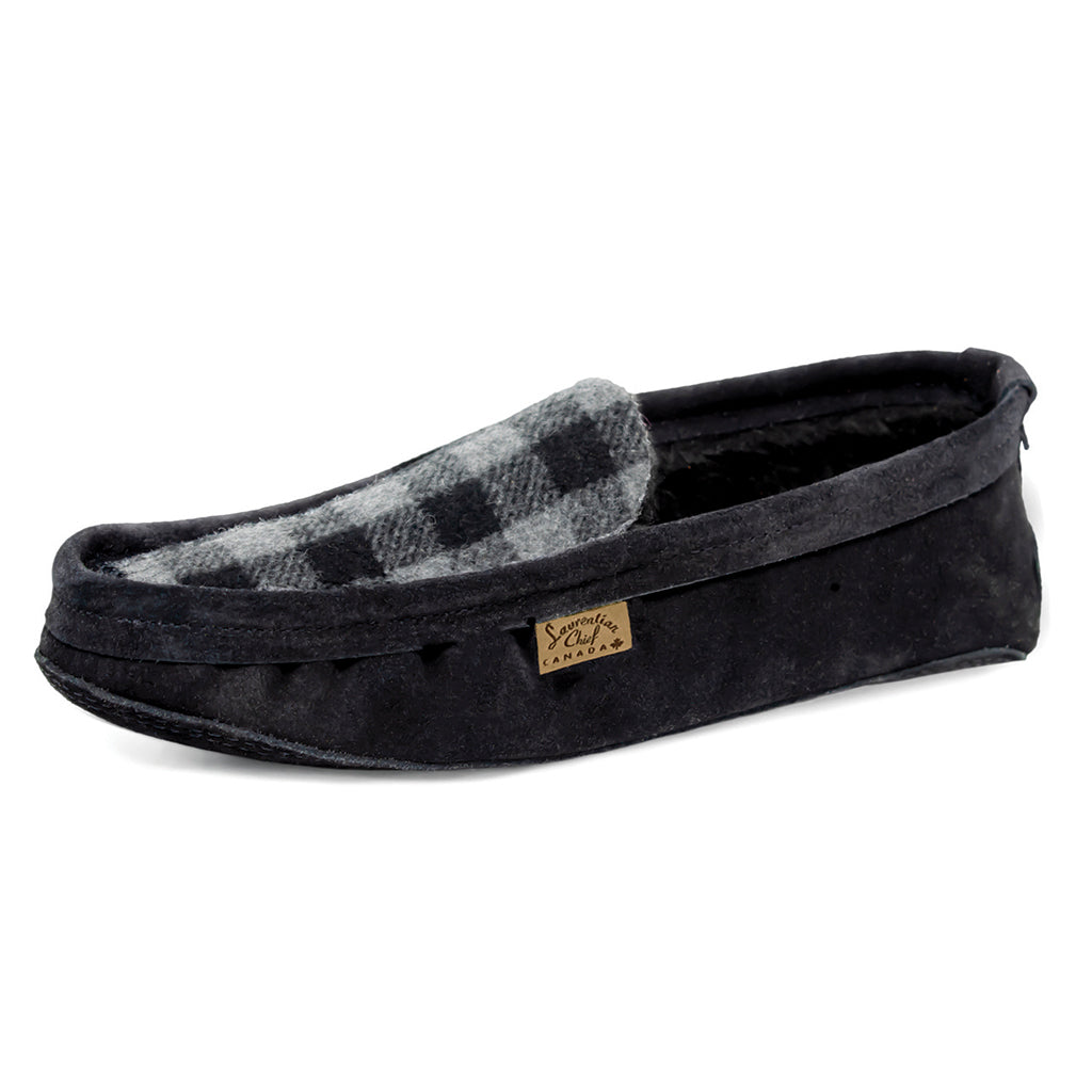 Men's Cloutier Suede Slippers - Soft Indoor/Outdoor House Shoes for Comfort & Style - Perfect for Home, Lounge & Backyard Relaxation