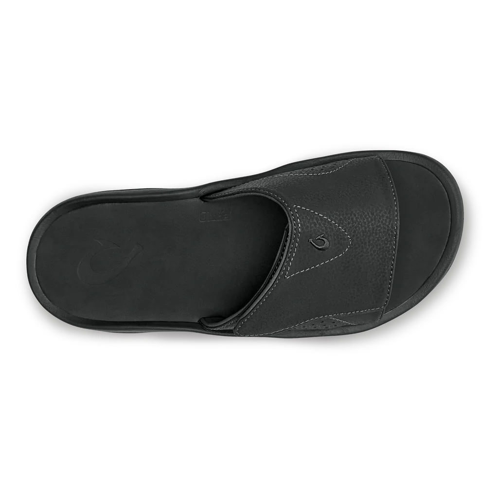 Olukai Nalu Slide - Premium Waterproof Sandals for Men & Women - Comfortable Beach & Pool Slides - Perfect for Summer, Vacation, and Outdoor Activities