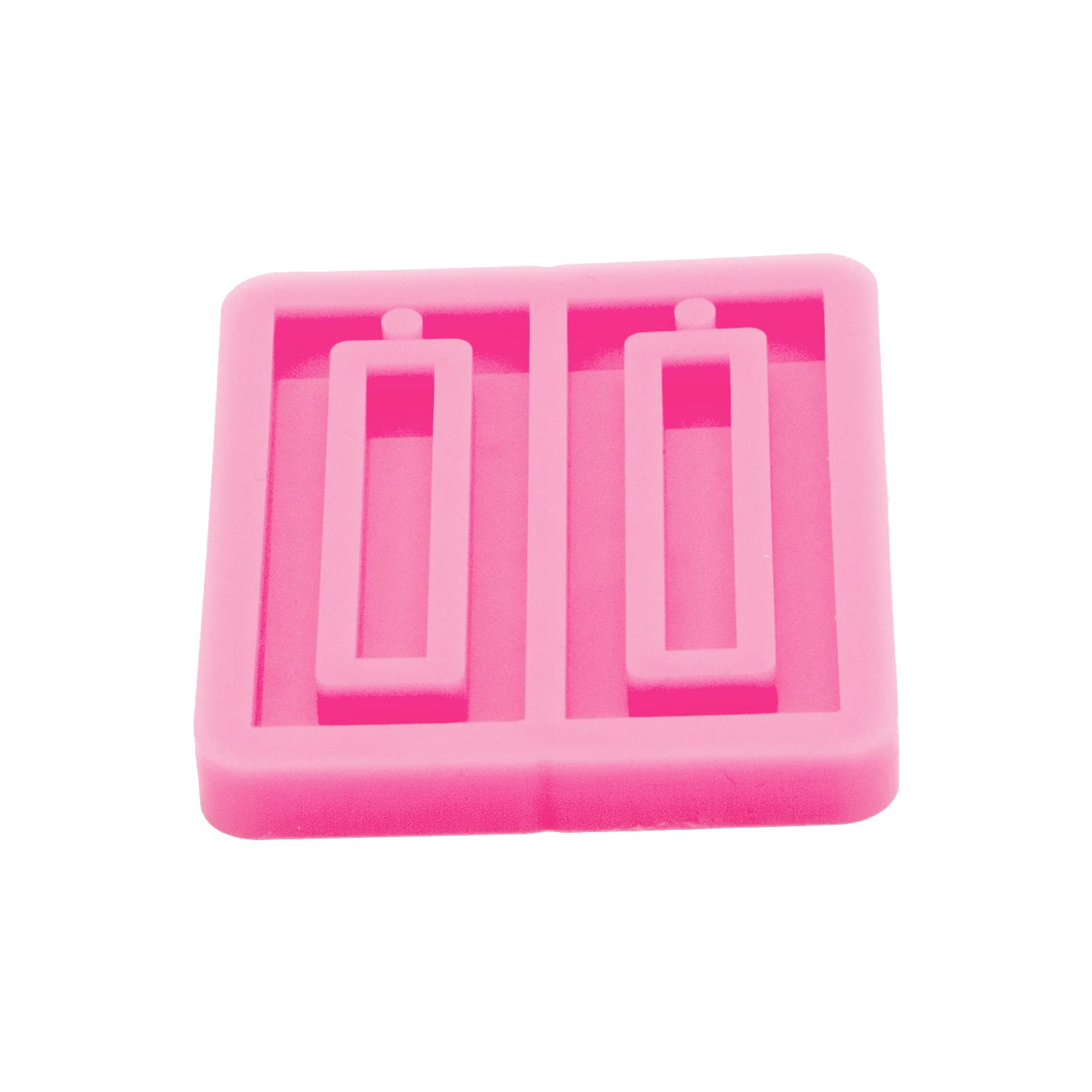 Premium Silicone Molds for DIY Crafts - Rectangle Earring & Keychain Molds for Epoxy Resin, Fondant, Chocolate, Candy Making - Perfect for Jewelry Making, Cake Decorating and Gift Crafting