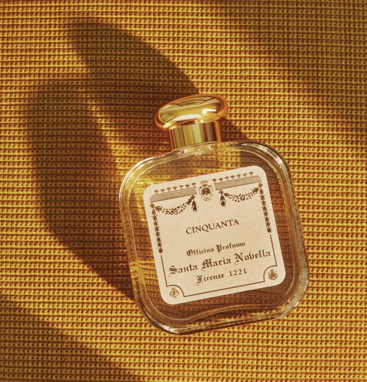 Santa Maria Novella Cinquanta Eau de Cologne 100ml - Luxury Italian Perfume for Men & Women - Fresh Citrus Floral Scent - Perfect for Daily Wear, Special Occasions & Gift Giving