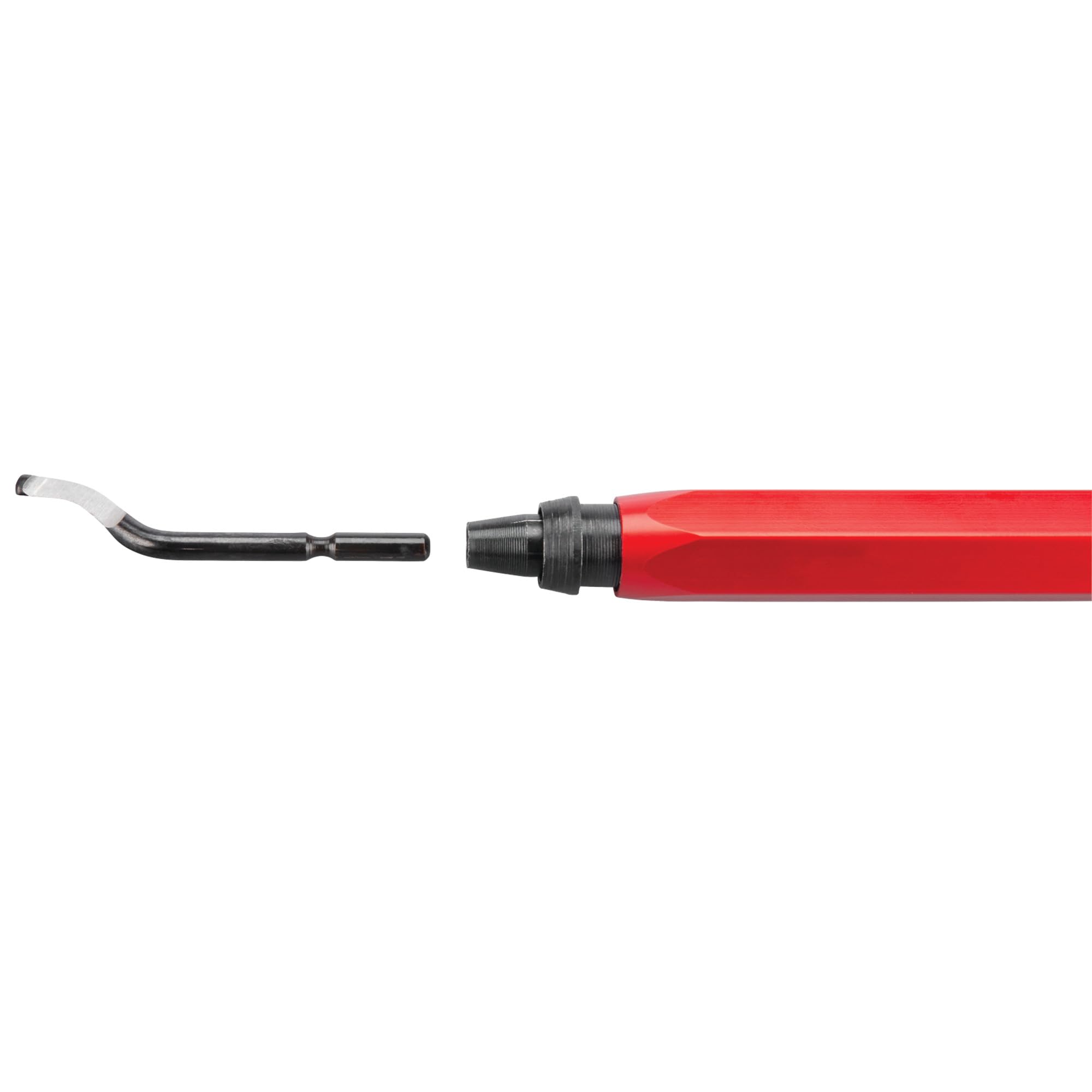 Performance Tool W2960 Pipe Reamer & Deburring Tool - Swivel Head & Quick Release Blade for Metal, PVC, Conduit Pipes - Perfect for Plumbing, HVAC & DIY Pipe Cutting Projects