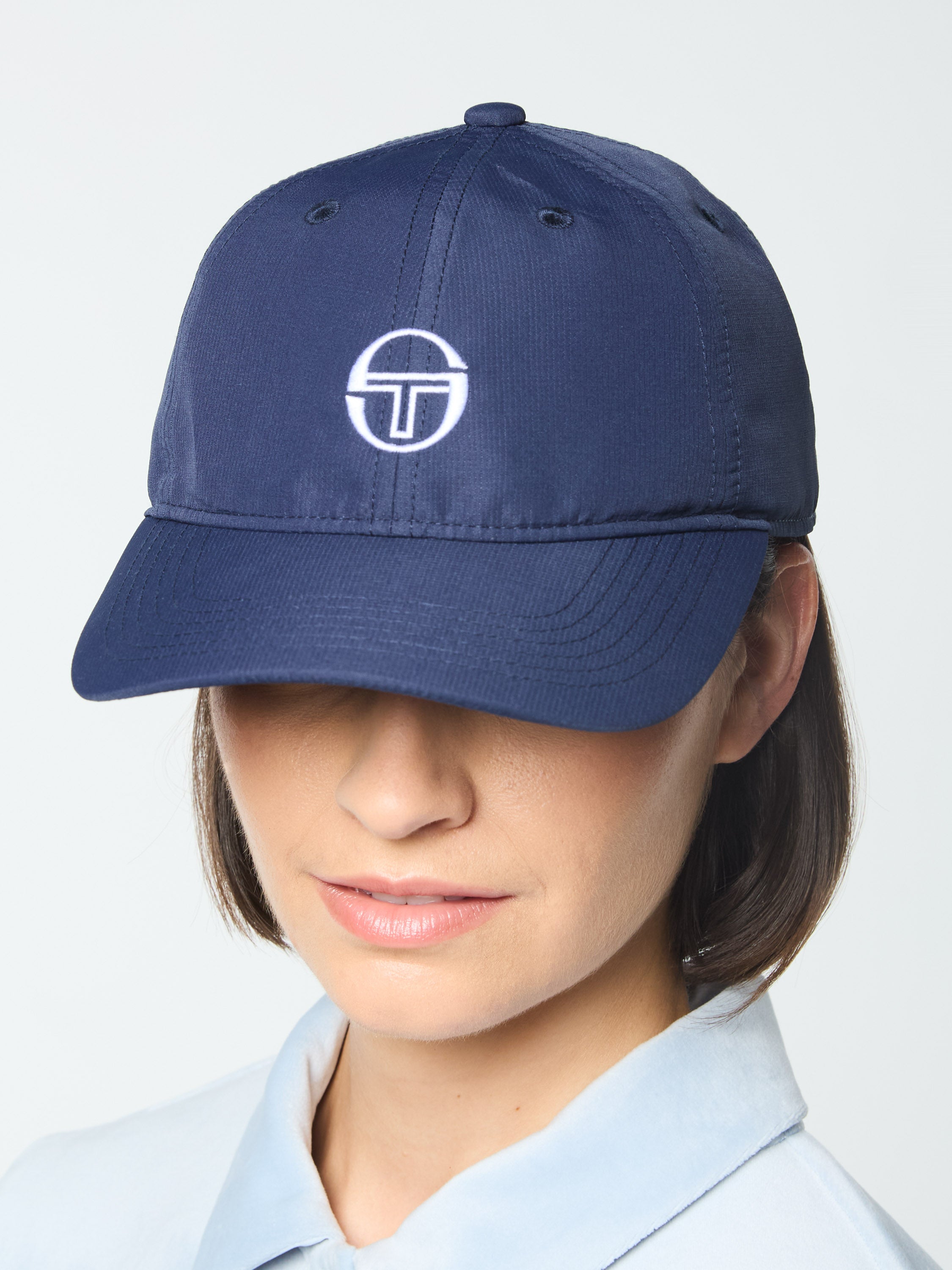 Stylish Court Hat in Maritime Blue - Perfect for Tennis, Golf, and Outdoor Sports Activities