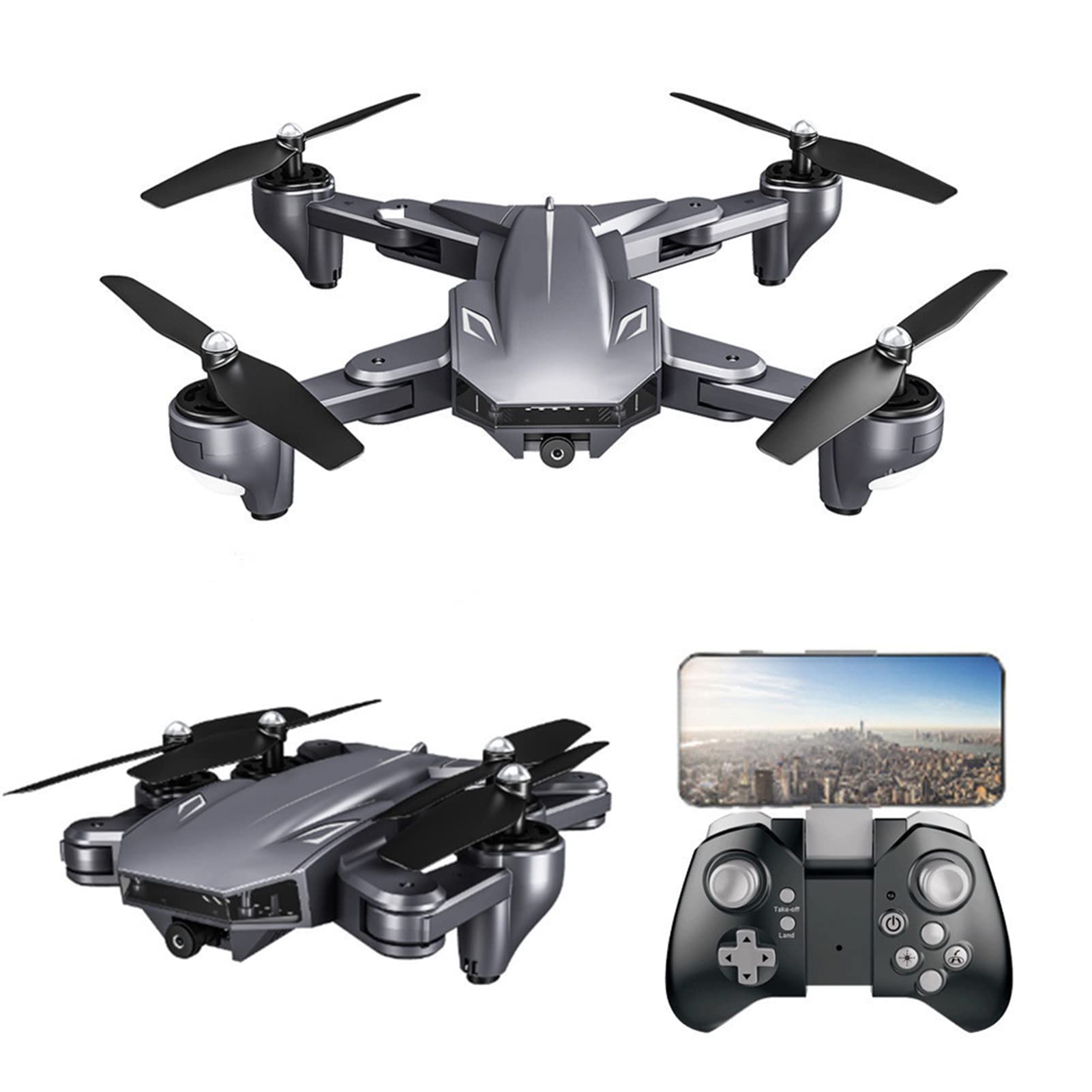 **Remorui Quadcopter Drone with HD Camera - Remote Control RC Drone for Kids & Adults, Mini Durable Collision-Resistant Drone for Indoor/Outdoor Aerial Photography & Fun**    *(Perfect for Birthday Gifts, Family Outdoor Adventures, and Aerial Photography Practice)*