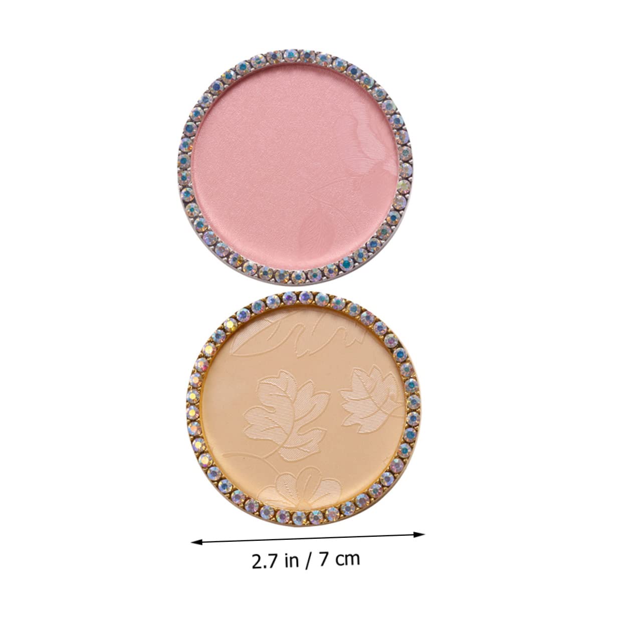 Minkissy 5 Sets Nail Polish Palette - Nail Art Mixing Tray & Display Stand Kit (2pcs x 5) for Professional Salon & DIY Manicure at Home