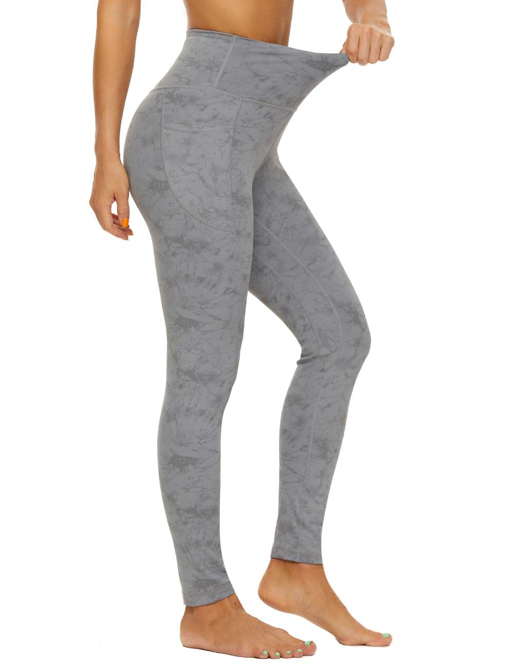 CCKO High Waisted Yoga Pants for Women with Pockets - Tummy Control Workout Leggings, Stretchy & Comfortable for Gym, Running, Lounge & Everyday Wear