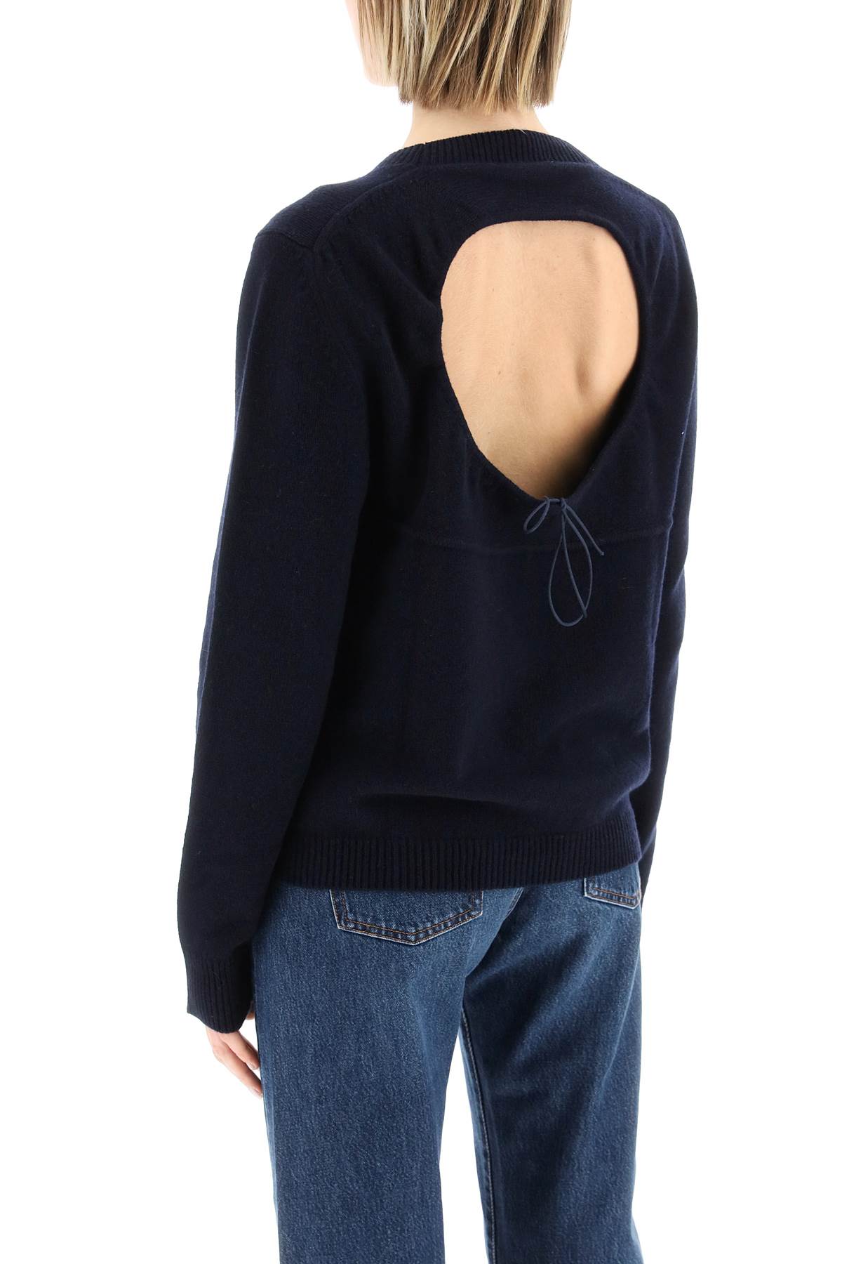 Cecilie Bahnsen Ivory Sweater - Women's Knit Pullover for Casual & Elegant Outfits | Perfect for Fall & Winter Fashion
