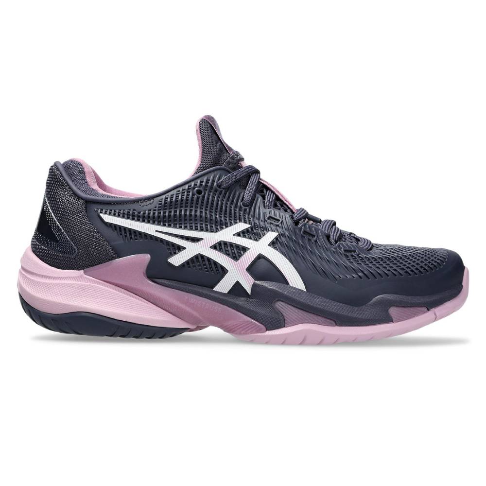 ASICS Court FF 3 Women's Tennis Shoes - Indigo Fog/White - High-Performance Indoor & Outdoor Court Shoes for Competitive Play & Training