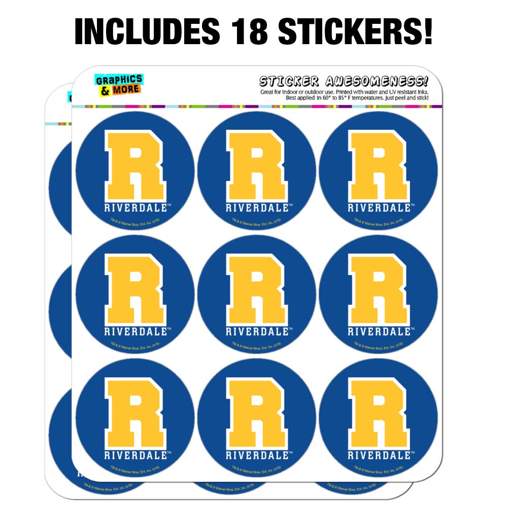 Riverdale Varsity Letter Planner Stickers - Decorative Scrapbooking Supplies for Bullet Journals, DIY Crafts, and School Planners - Perfect for Scrapbook Albums, Planner Decorations, and Craft Projects
