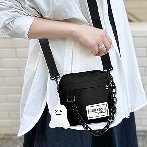 DOB SECHS Women's Small Crossbody Purse - Stylish Messenger Shoulder Bag for Everyday Use, Travel & Work