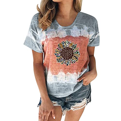 FABIURT Women's V-Neck Tunic Tops - Cute Loose Fit Henley Blouses & Casual Tees for Everyday Wear | Perfect for Office, Date Night and Weekend Outings