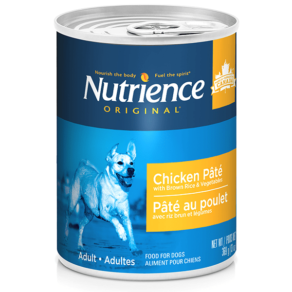 Nutrience Original Chicken Pate Canned Dog Food - Grain-Free Wet Food for Adult Dogs | Perfect for Picky Eaters & Mealtime Enrichment