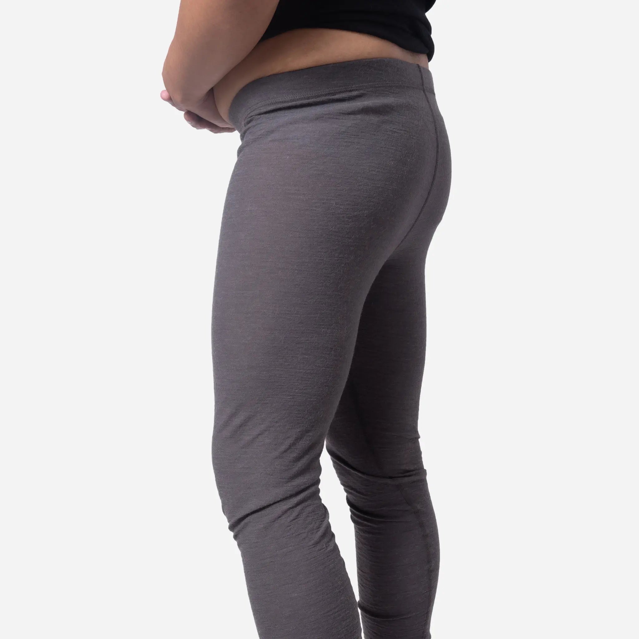 Ultralight Men's Alpaca Wool Leggings - 160 GSM Warm Thermal Base Layer for Hiking, Skiing & Winter Outdoor Activities