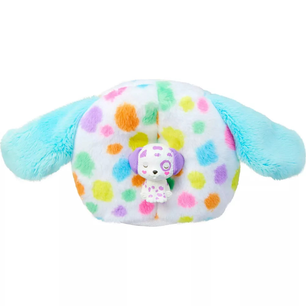 HRK37 Barbie Cutie Reveal Dog Toy - Surprise Unboxing & Collectible Pet Playset for Kids - Perfect for Birthday Gifts & Pretend Play
