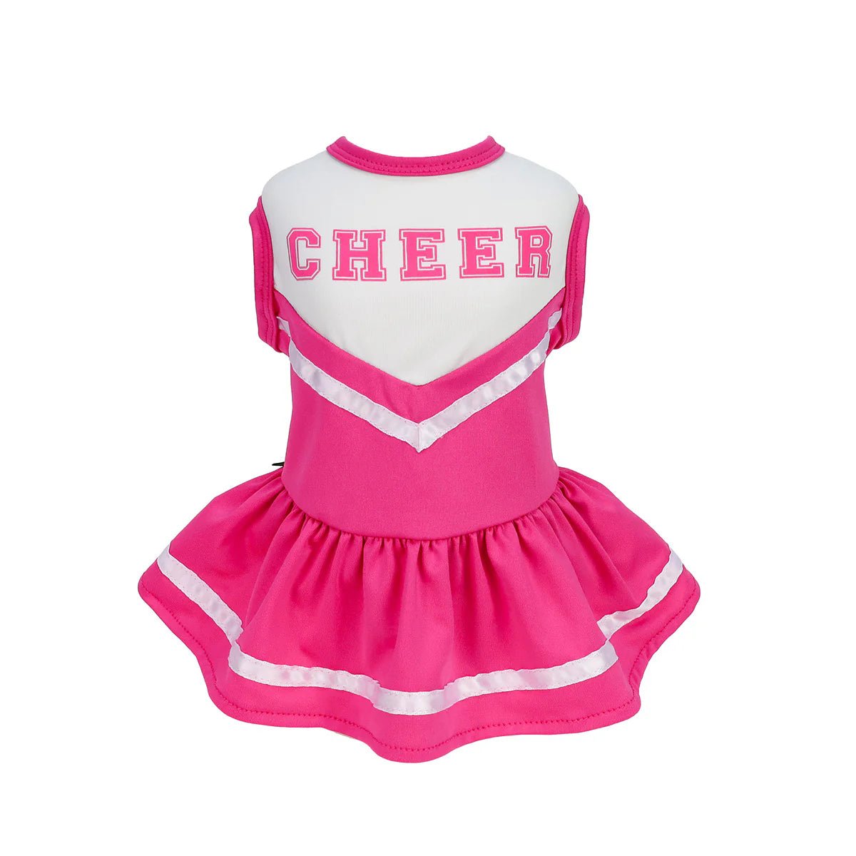 Cheerleader Costume in Pink - Cheerleading Uniform for Women & Girls - Perfect for Halloween, Cosplay, and Sports Events