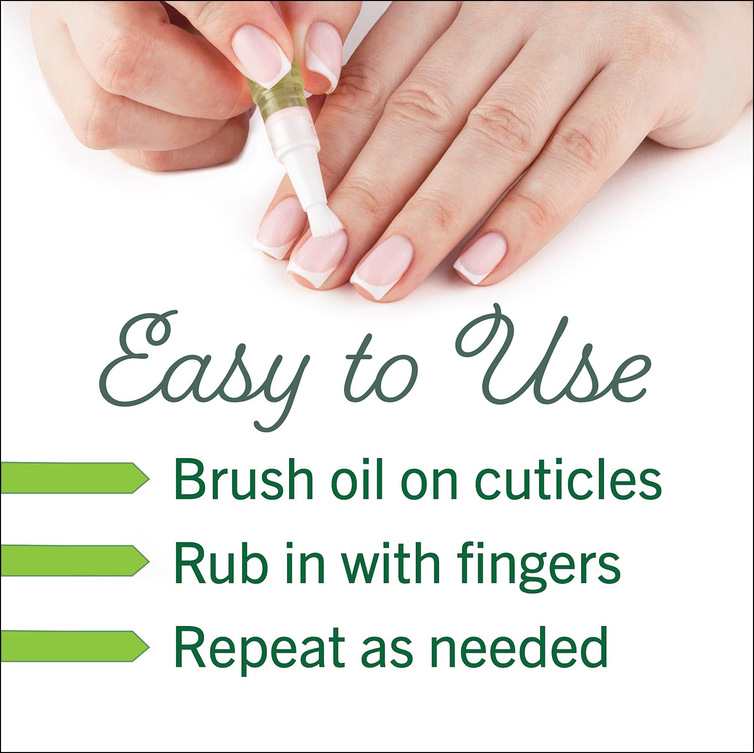 Organic Cuticle Oil for Nails - Nail Strengthener & Growth Treatment with Pomegranate & Argan Oil - Moisturizing Cuticle Care - Sunday Scent - 3ml - Perfect for Manicures, Nail Salons & At-Home Nail Care