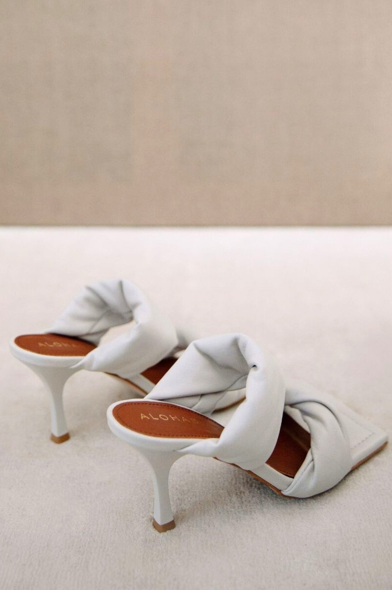 Comfortable Twist Strap Sandals for Women - Off White | Casual Summer Shoes for Beach, Walking & Outdoor Activities