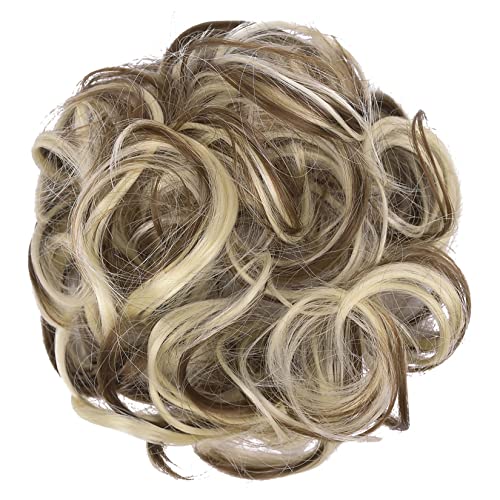 Chestnut Brown & Bleach Blonde Highlights -#93