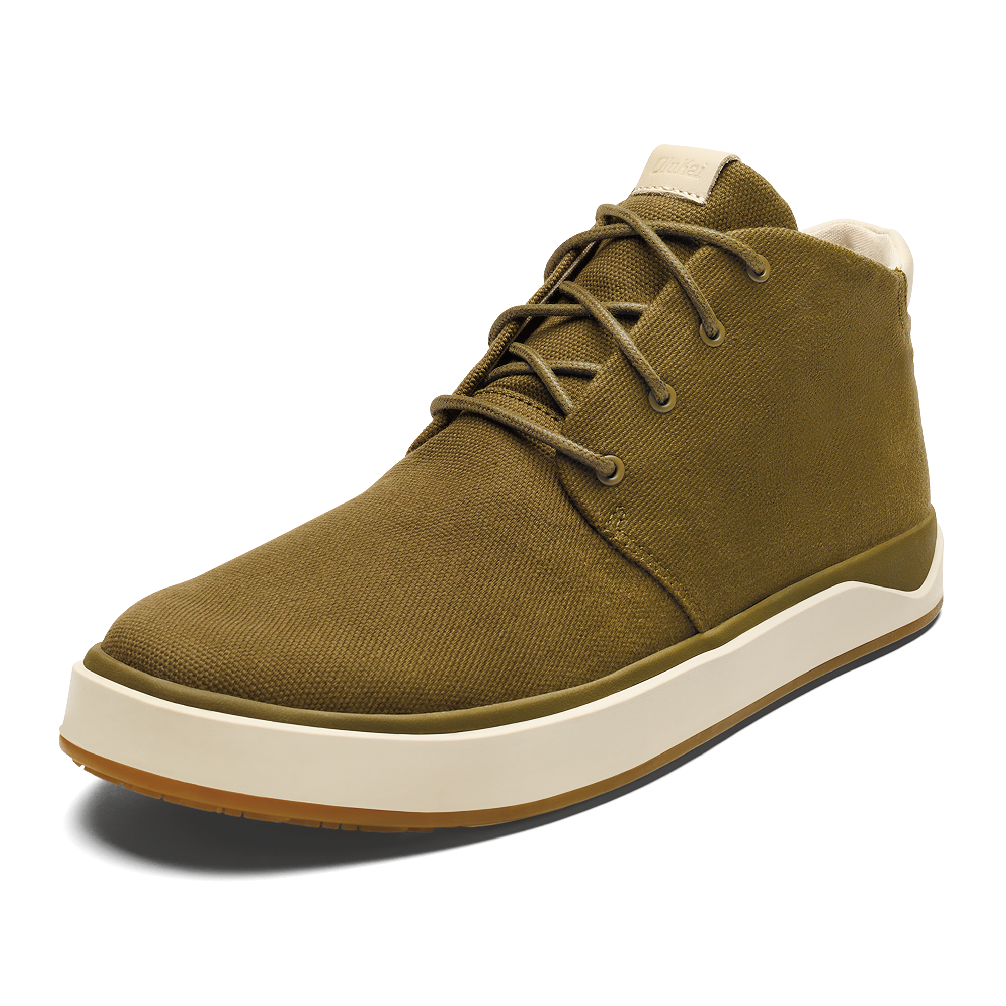 Men's Chukka Boots for Casual Wear - Papaku Olive Suede Ankle Boots for Walking, Travel & Outdoor Adventures