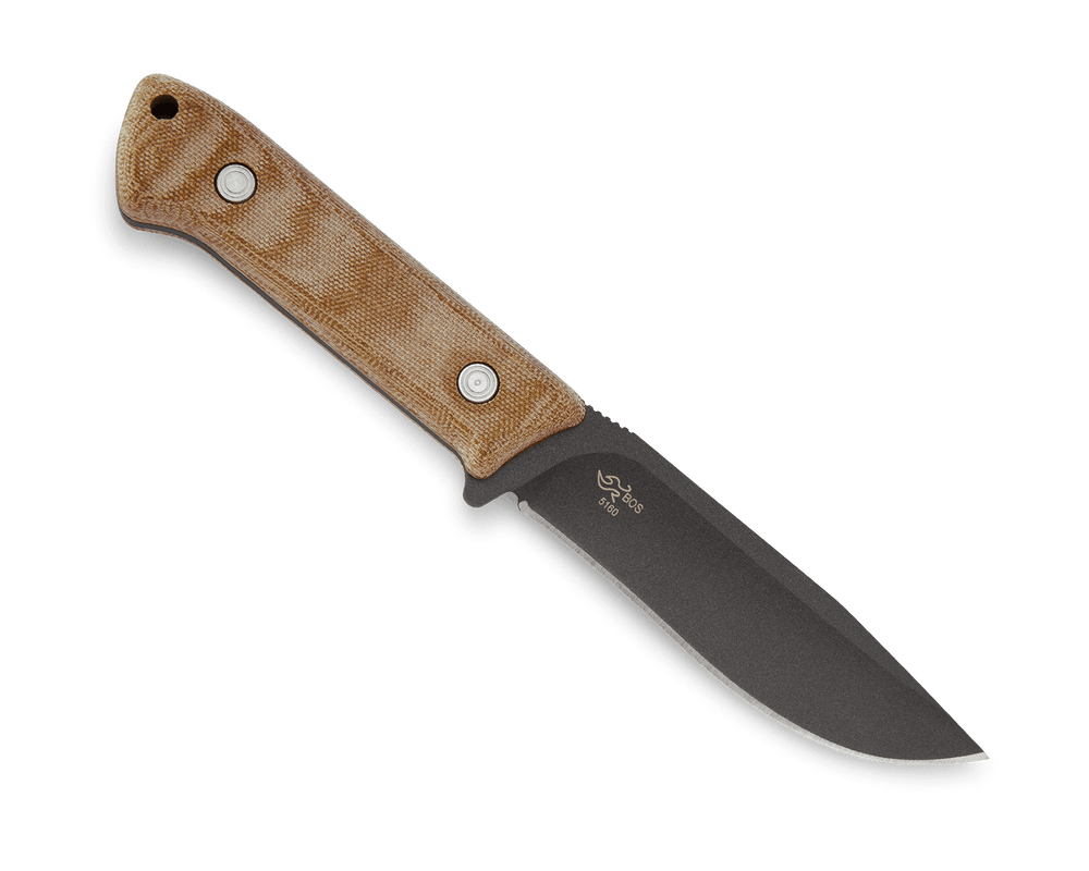 Buck Knives 104 Compadre Camp Knife - High-Quality Outdoor Survival Knife for Hunting, Camping & Bushcraft | Durable Fixed Blade with Sheath | Perfect for Hiking, Fishing & Wilderness Adventures